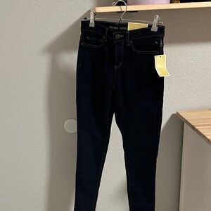Michael Kors Women's Dark Blue Skinny Jeans